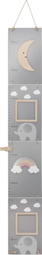 Jabadabado kindergroeimeter voor aan de muur olifant