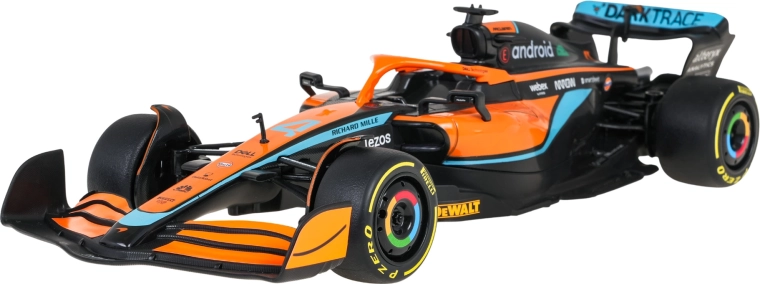 Metalen model 1:24 MCLAREN F1 MCL36 oranje Rastar