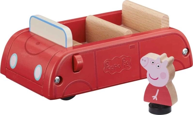 Peppa Pig houten auto
