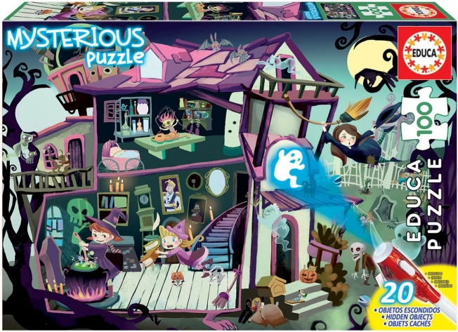 Educa Mysterious Puzzle spookhuis 100 stukjes