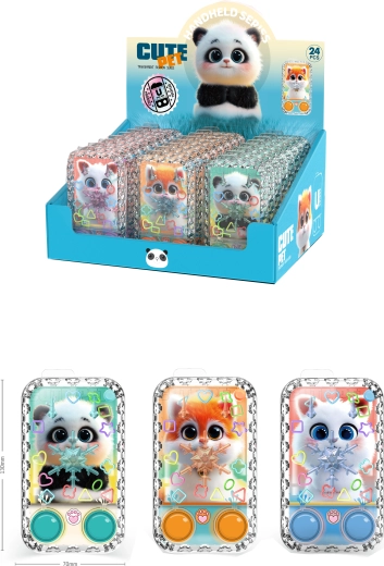 Watergame Schattig Huisdiertje – zakformaat spel met balletjes, meerdere motieven