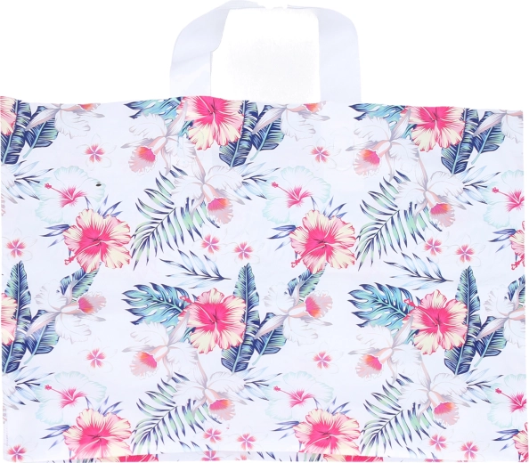Boodschappentas van plastic 25 × 30 cm - 1 stuk