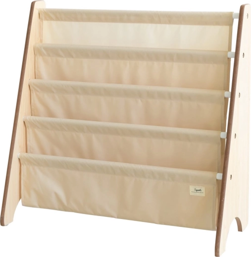 3 Sprouts boekenrek recycled solid/beige