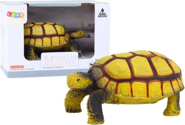 Verzamelfigurine schildpad beige-bruin
