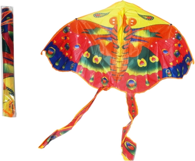 Kleurvolle kinder vlieger met insectenmotief