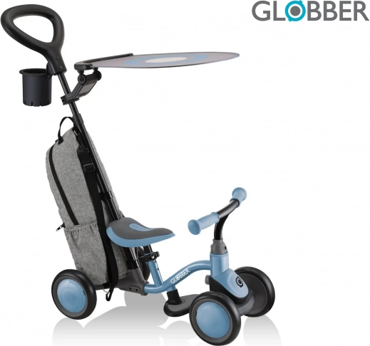 Globber loopfiets 3-in-1 Deluxe - Learning Bike 3-in-1 Deluxe - Ash Blue