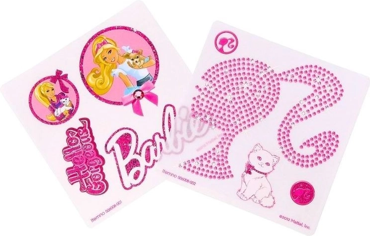 Totum Barbie strijkapplicaties – 2 vellen