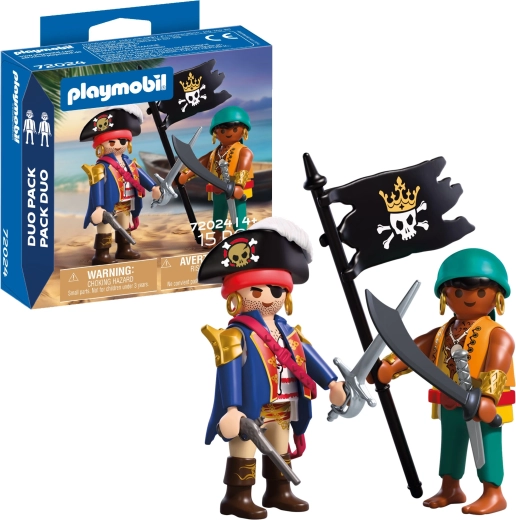 Playmobil Duo Pack – piraten met accessoires, set van 15 onderdelen