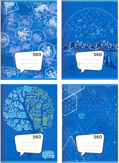 schrift A5, 60 vellen – blanco