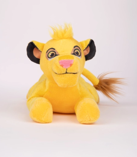 Pluchen leeuw Simba met geluid 20 cm (De Leeuwenkoning)