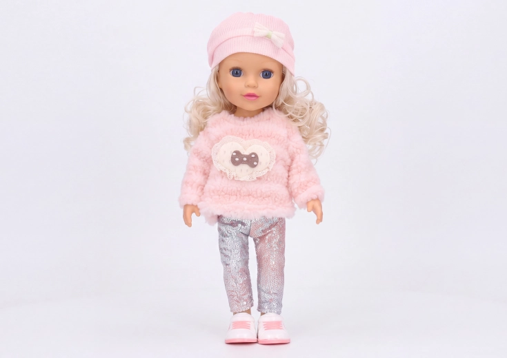 Pop met muts 36 cm