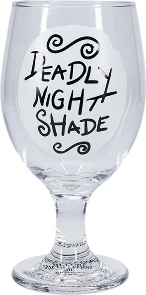 Glas met het thema Nightmare Before Christmas
