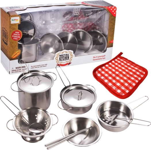 Set metalen keukengerei