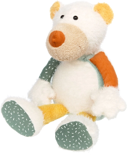 Pluche ijsbeer Sigikid patchwork 31 cm