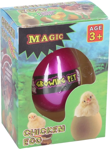 Ei met groeiend kuikentje 6 cm - 1 stuk
