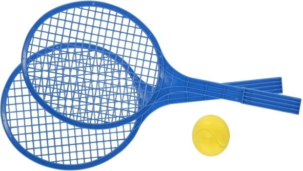 Plastic bats met een zachte bal