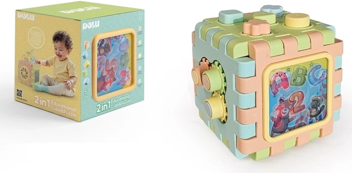 DOLU activiteitenkubus 2-in-1