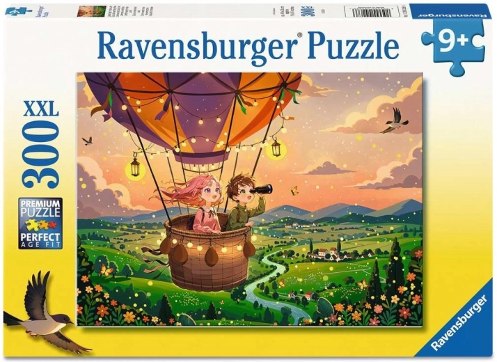 Ravensburger puzzel Liefde hangt in de lucht XXL 300 stukjes