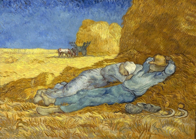 Puzzel Vincent van Gogh: Middagrust 1000 stukjes