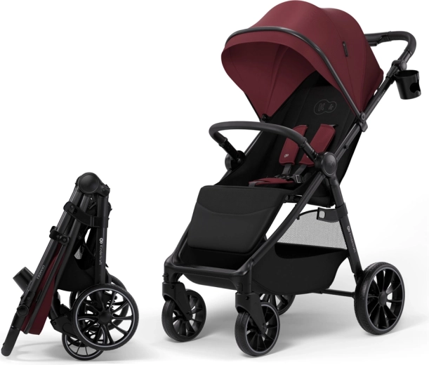 Kinderkraft sportieve buggy Grande 2 dark ruby