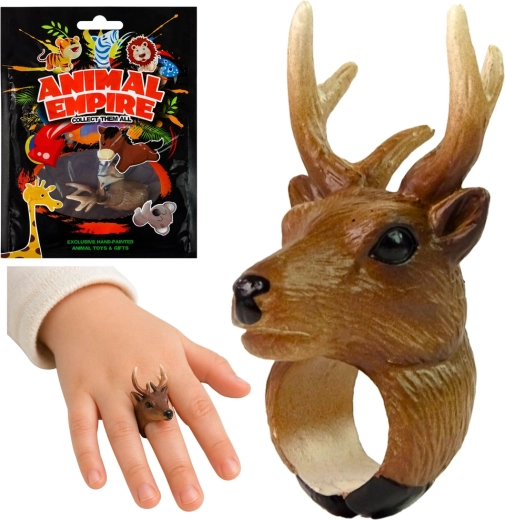 Kinder ring met hert