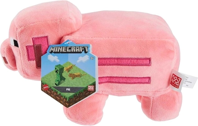 Minecraft pluchen varkentje 23 cm