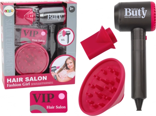 Speelgoed föhn Diffuser Opblaasbaar haarstyling voor kinderen