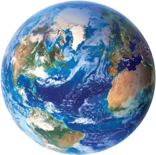 Ronde puzzel Planeet Aarde 570 stukjes