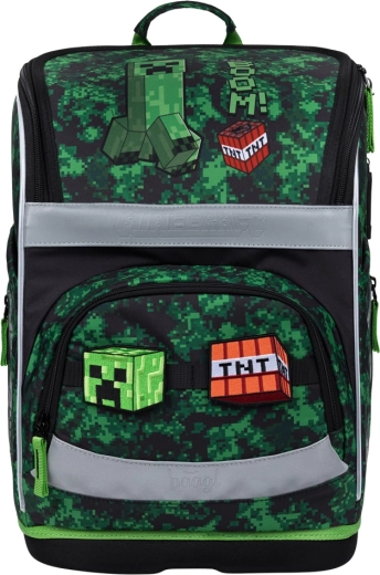 Školní aktovka Baagl Zippy Plus MINECRAFT Boom