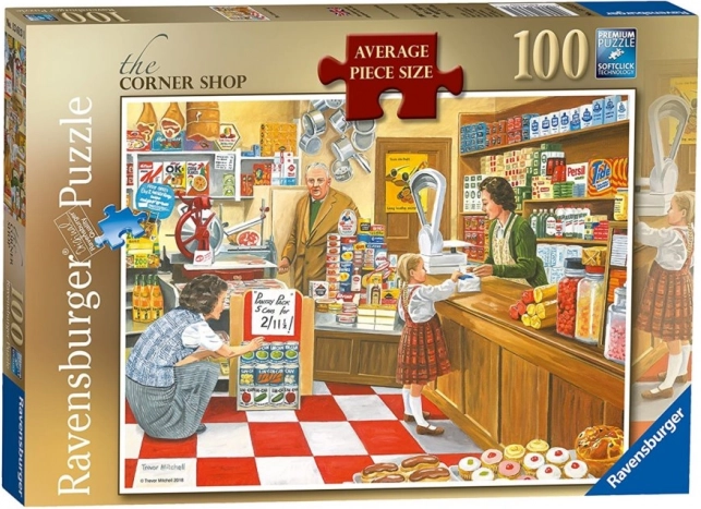 Ravensburger Puzzel Winkel op de Straathoek 100 stukjes