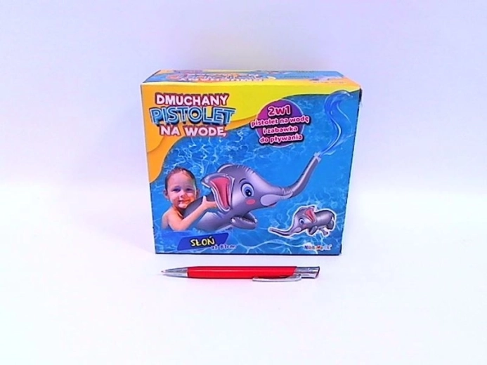 Blaaswaterpistool olifant