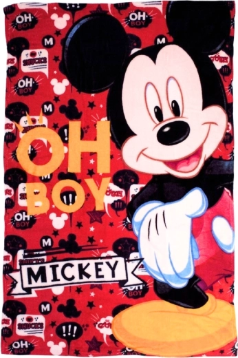 Kinderfleece deken Disney Mickey Mouse 100 × 150 cm