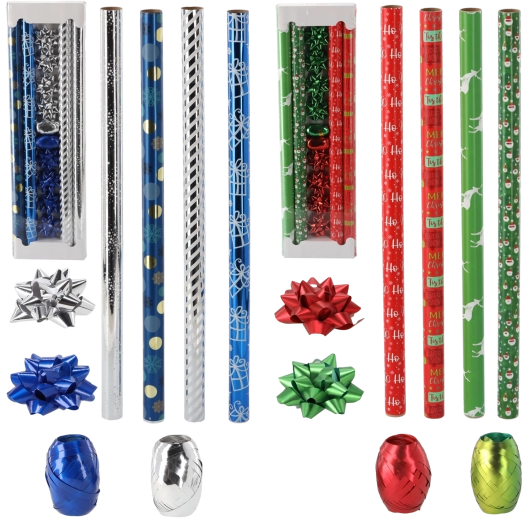 Kerstcadeauset 70 × 200 cm moderne mix van patronen