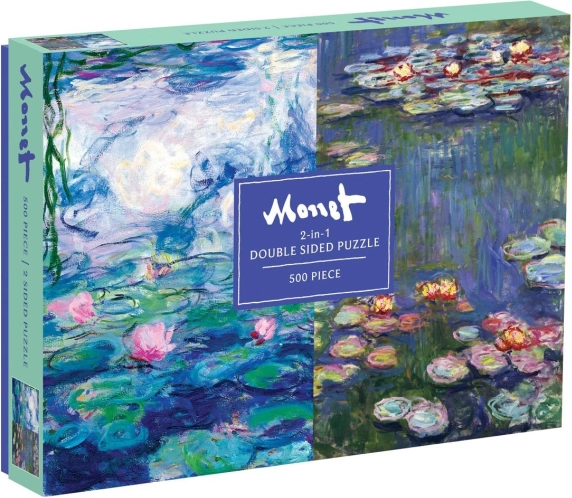 Dubbelzijdige puzzel Monet 500 stukjes