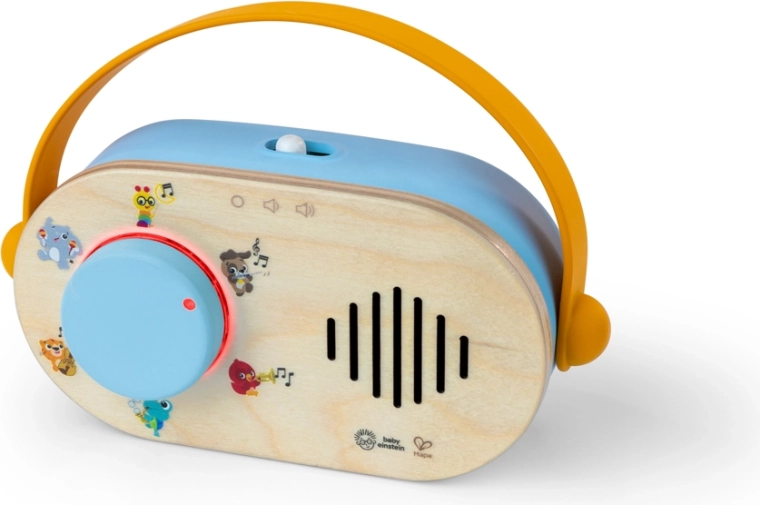 Muziekradio voor baby’s Discovery Radio van BABY EINSTEIN en HAPE, 6m+