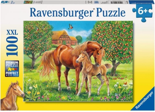 Puzzel Paarden in de Weide XXL