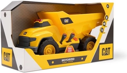 CAT kiepwagen met motor, verlichting en geluiden