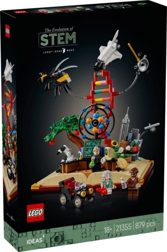 LEGO Ideas 21355 Evolutie van de natuurwetenschappen – verzamelmodel voor volwassenen