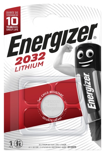 Energizer CR2032 lithium knoopcelbatterij 3 V