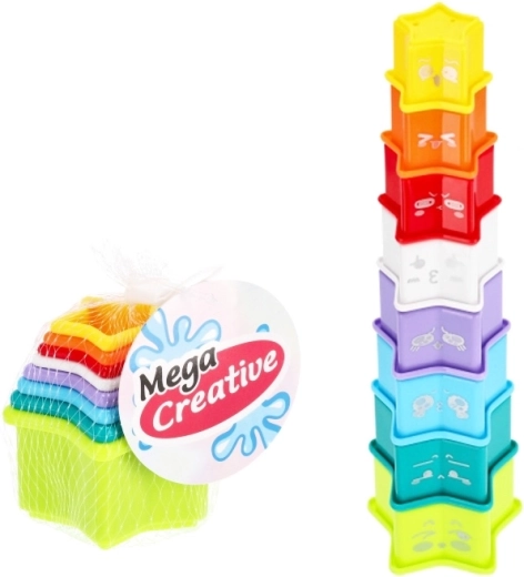 Sterrenpiramide met bekertjes