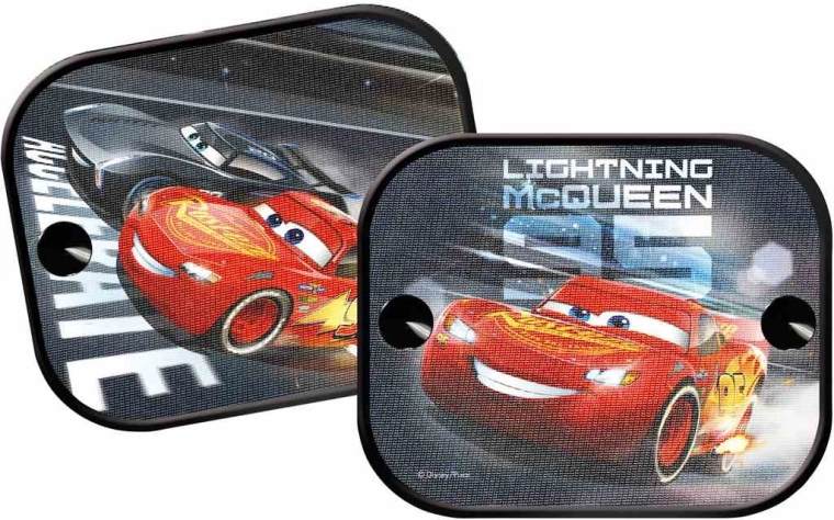 Set zonneschermen voor de auto met DISNEY CARS 3-motief (2 stuks)