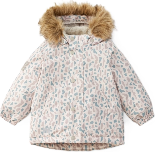Kinderwinterjas LEOKID Onni Frosty Flakes maat 104