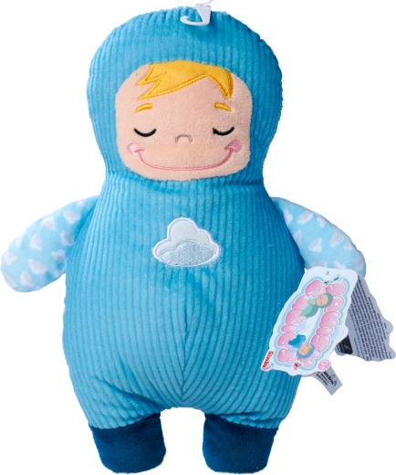 Simba Squishbabies zacht baby’tje in blauw pakje 28 cm