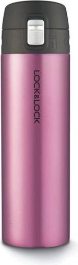 Roestvrijstalen thermosfles One Touch 500 ml robijnrood