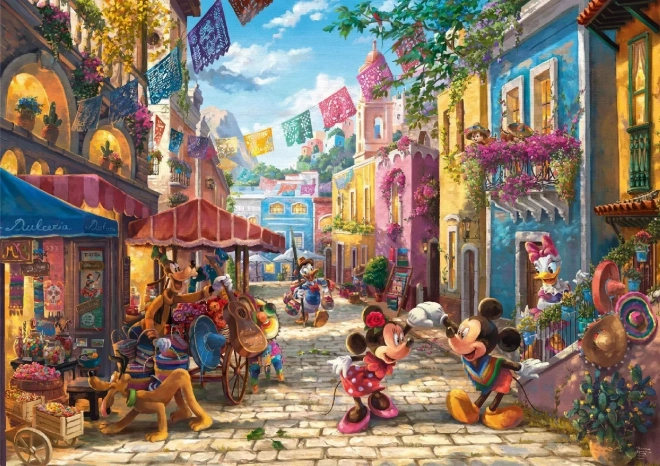 SCHMIDT Puzzel Mickey en Minnie in Mexico 6000 stukken