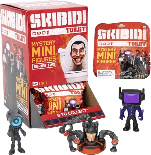 Skibidi Toilet mystery minifiguurtjes serie 2