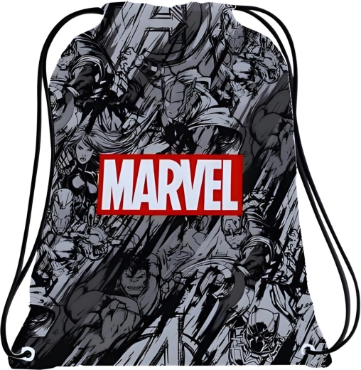 Geïsoleerde Marvel-snackzak met opdruk en trekkoord