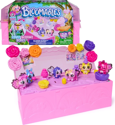 Hatchimals Bloomables Bloom Bash set van 6 figuren met accessoires