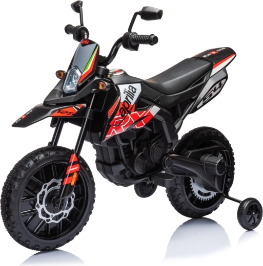 Kinder elektrische motor APRILIA RX, rood