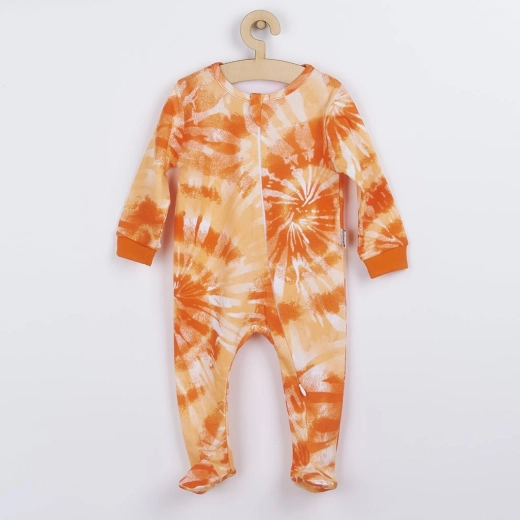 Baby jumpsuit van katoen Nicol Tomi – oranje